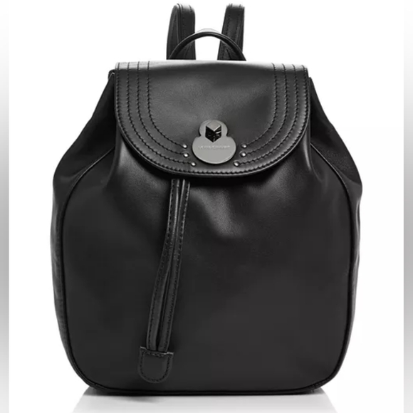 Longchamp Cavalcade Small Leather Backpack in Black - Picture 1 of 15